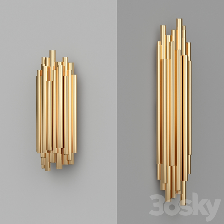 BRUBECK walls 3D Model