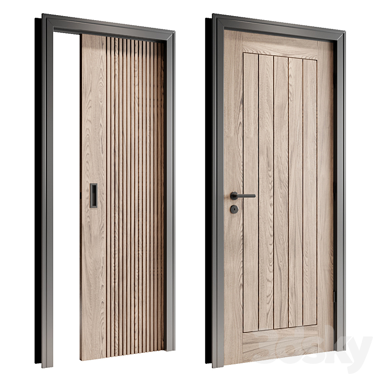 Ipddoors Set 3D Model