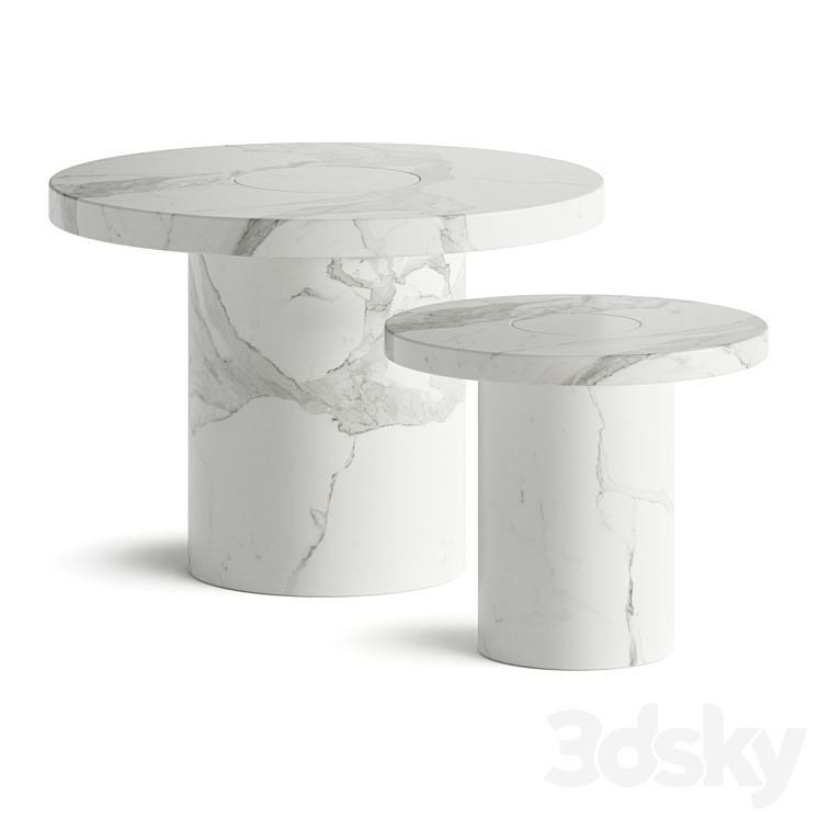 Frama Sintra Coffee Tables 3DS Max Model - thumbnail 2
