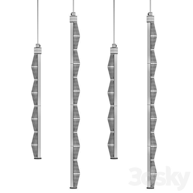 Pendant lamp CARIA Lampatron 3D Model Free