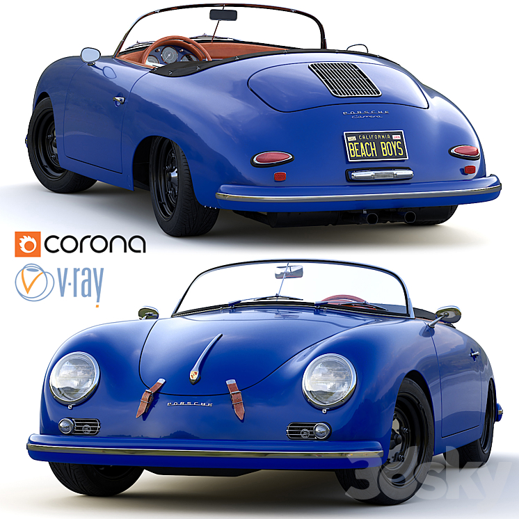 Porsche 356 A Speedster 1956 Free Download