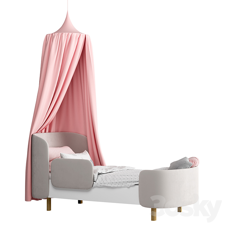 Bed Askona Twiggy 3DS Max Model - thumbnail 1