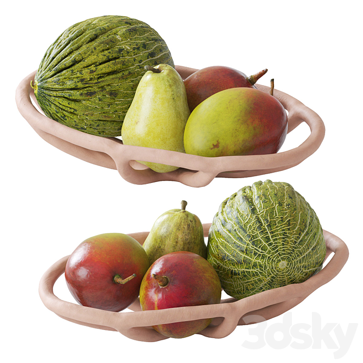 Fruit bowls 3DS Max - thumbnail 2