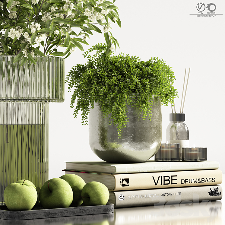decorative_set_27 3D Model Free