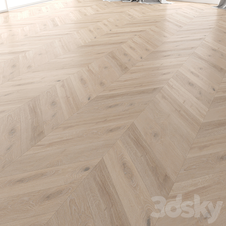 Wood Floor Set 21 3D Model