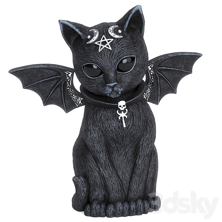 Figurine Black Cat 3DS Max - thumbnail 1