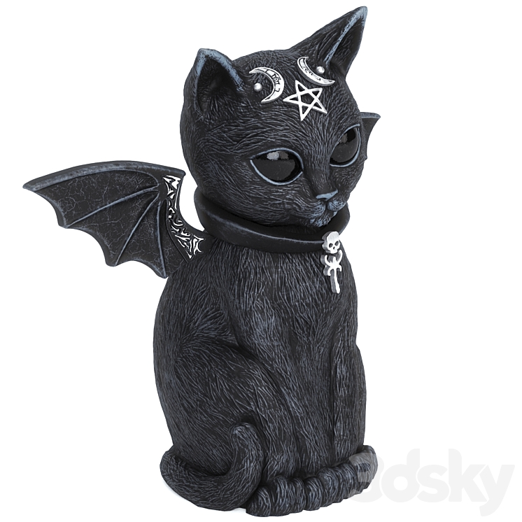 Figurine Black Cat 3DS Max - thumbnail 2