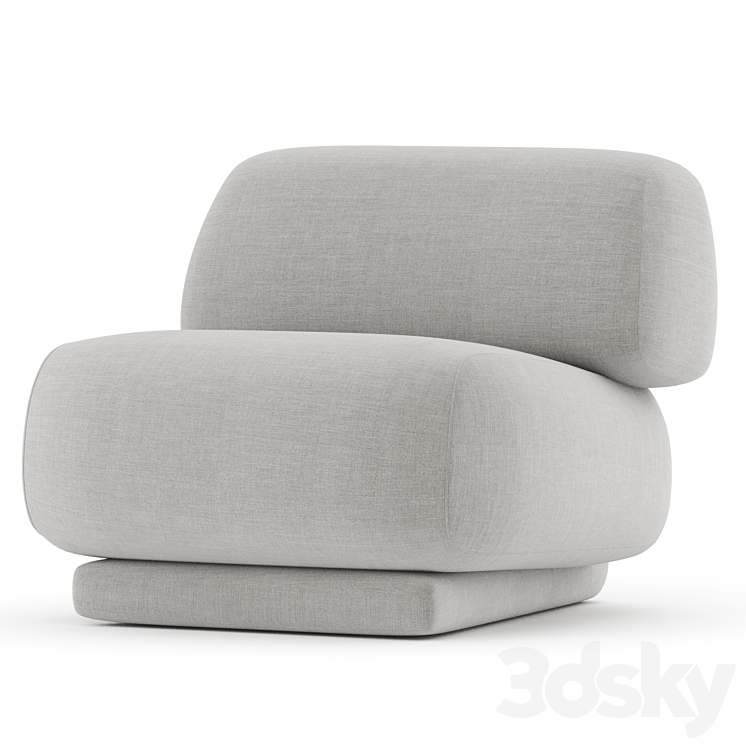 moroso gogan armchair 3D Model
