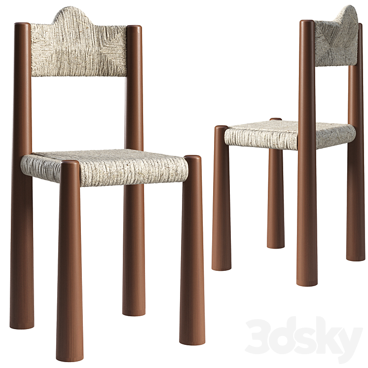 Chair Aequo Camur 3DS Max - thumbnail 1