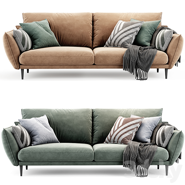 Sofa SHILDS from Divan ru 3D Model Free