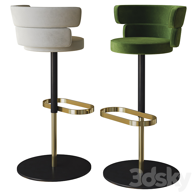 stool Dam ST by Arrmet Lab 3DS Max Model - thumbnail 2