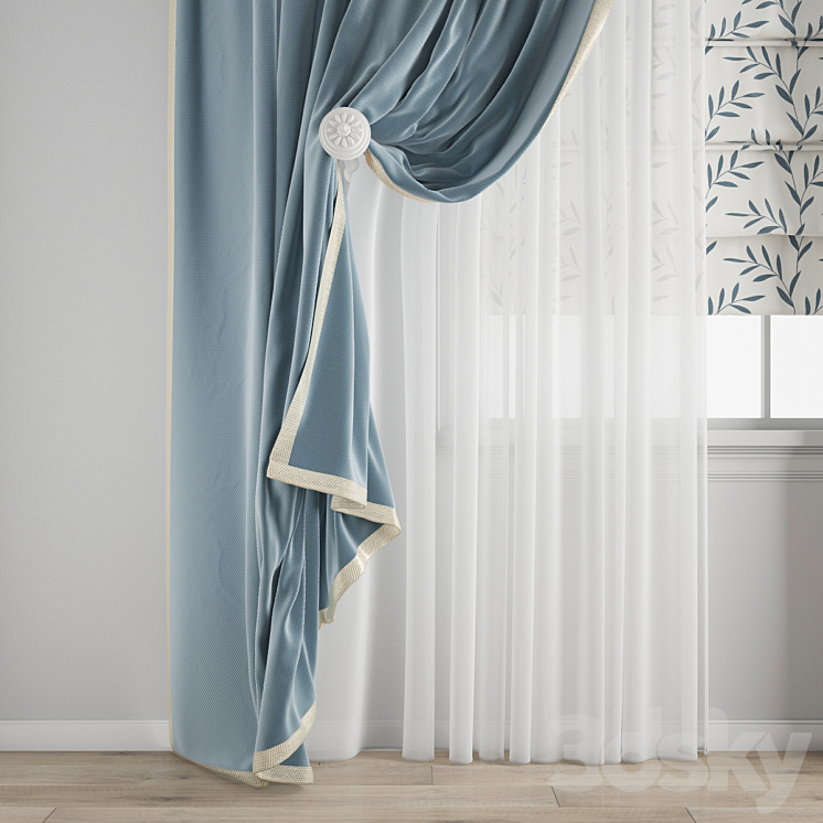 Curtain 568 3D Model