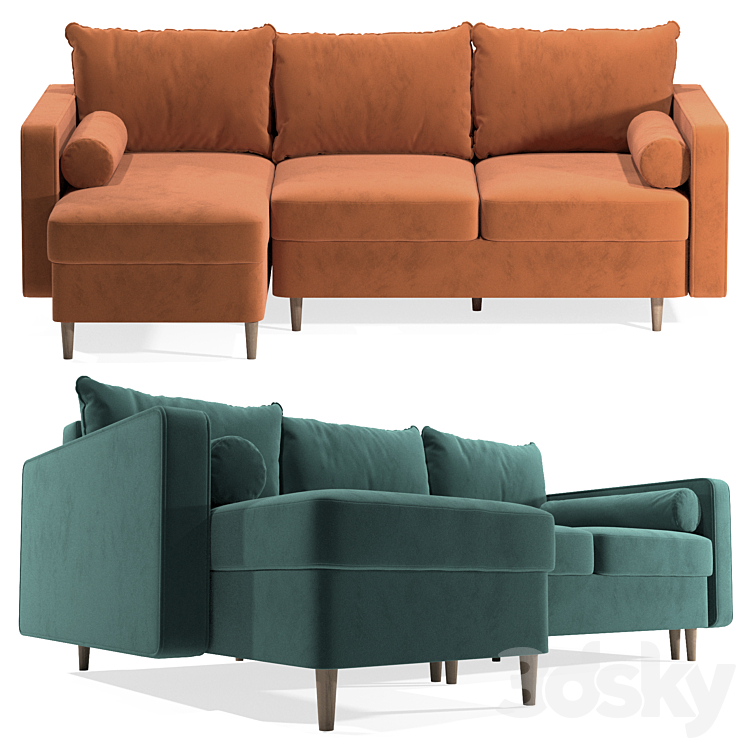 Sofa bed factory IDYLLIC Sofa 3D model
