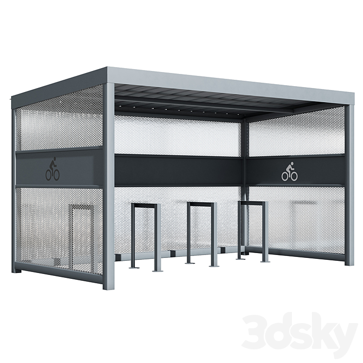 Canopy for strollers and bicycles Type 1 3D Model