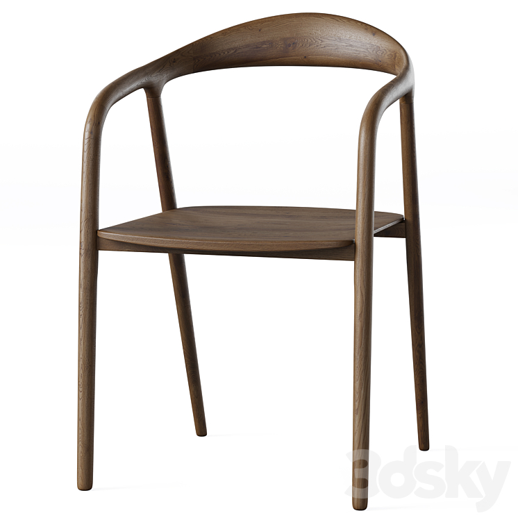 Chair Lugano by deep house 3D Model