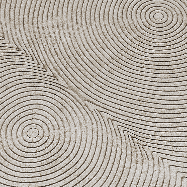 Zen Rounded Carpets by Bolia 3DS Max Model - thumbnail 2