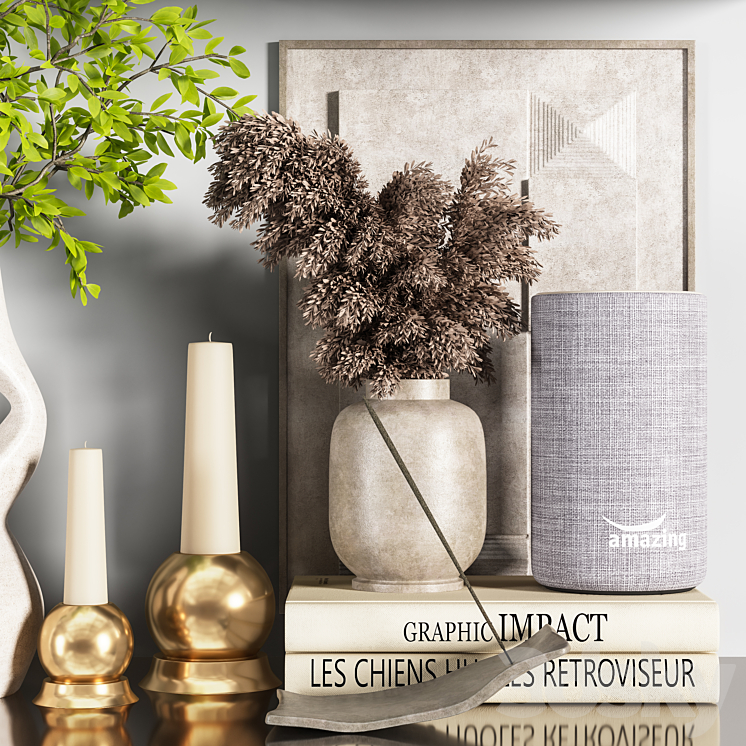 decorative_set_29 3D Model Free