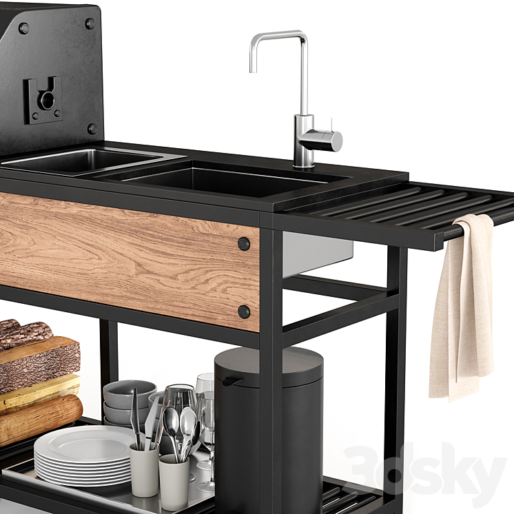 Barbecue 28 3D Model