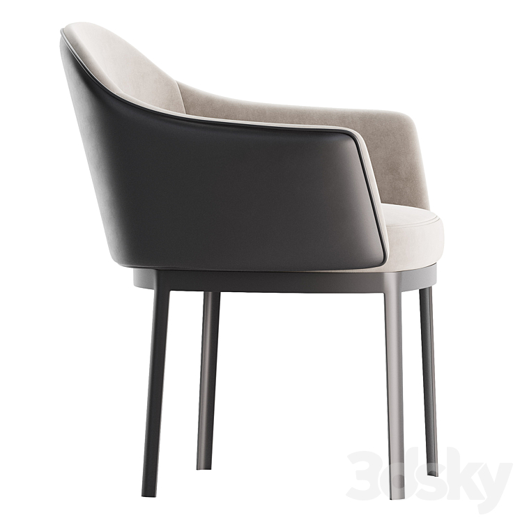 Dining chair collection 3DS Max Model - thumbnail 2
