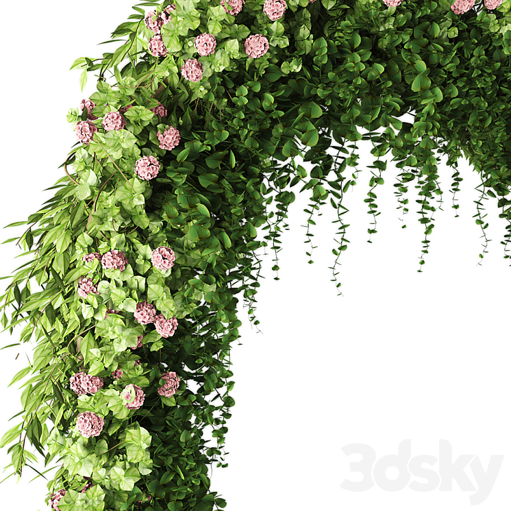 wedding arch 02 3DS Max - thumbnail 2