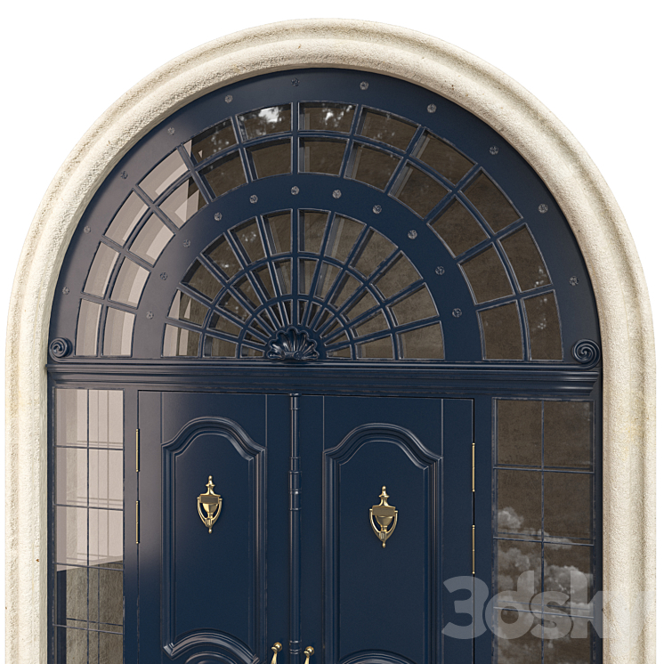 Door 61 3D Model Free