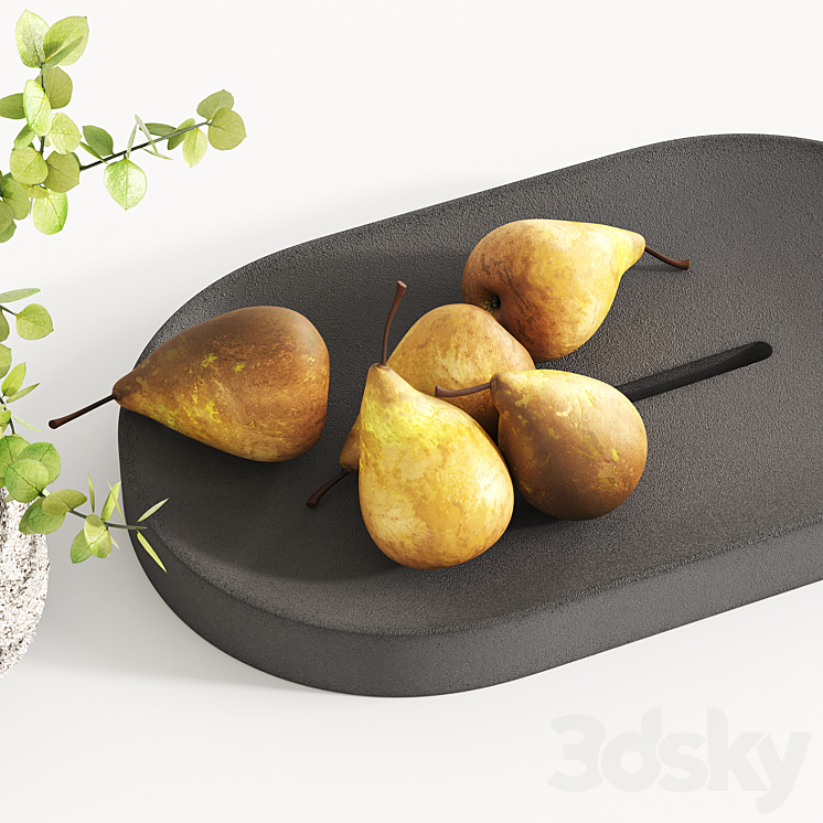 Decorative Set 2 3D Model Free
