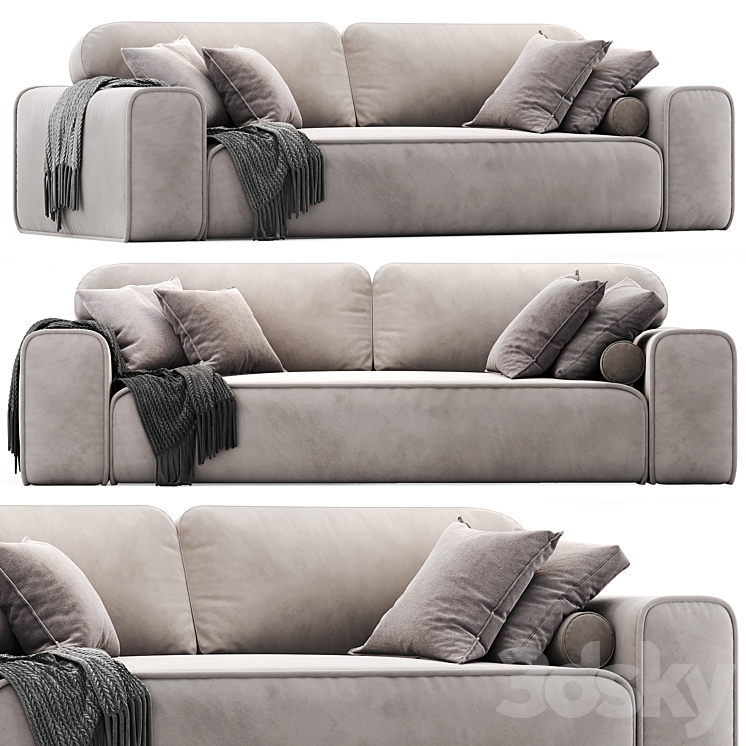 Sofa VIENA from Sofa ru| Viena Sofa 3D Model Free