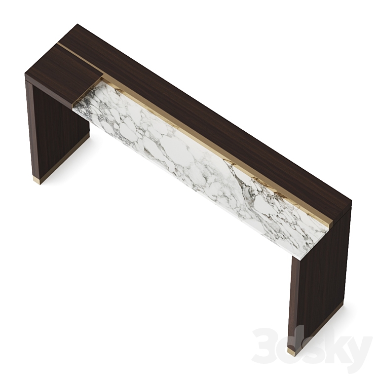 Visionnaire Barbican Console Table 3D Model