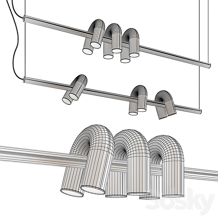 CIRKUS SPOTLIGHT 3D Model