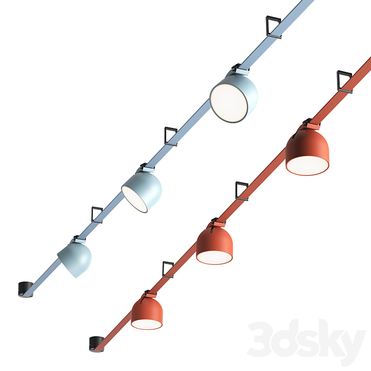 Vibia Plusminus Spotlight 3D Model Free