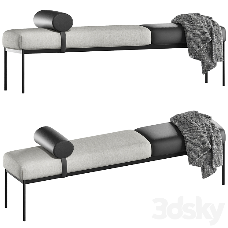 Designer couch Horizon 3D Model