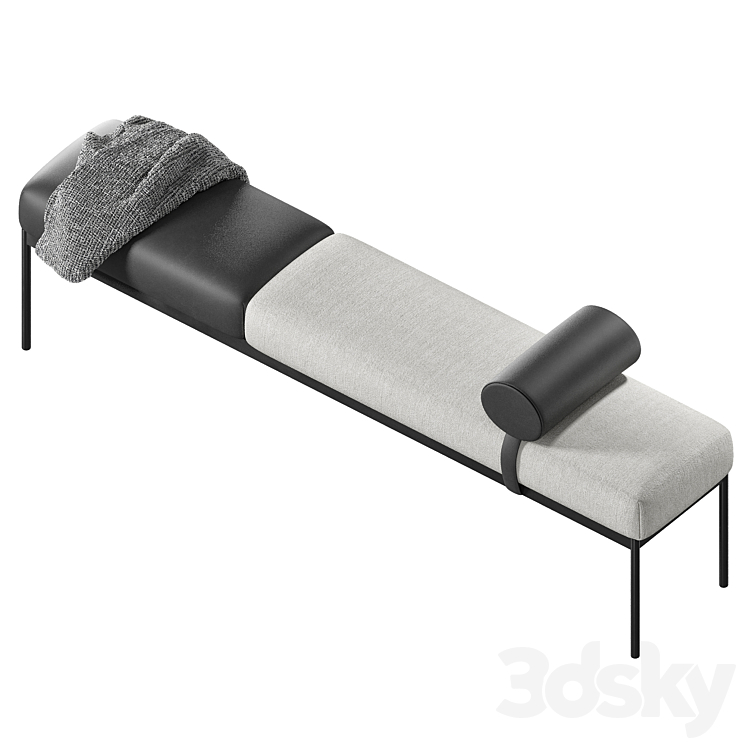 Designer couch Horizon 3D Model