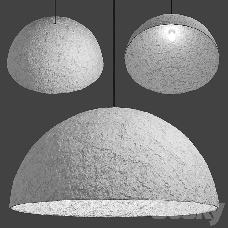 Pendant lamp Kupol by Tayga Design 3DS Max Model - thumbnail 1
