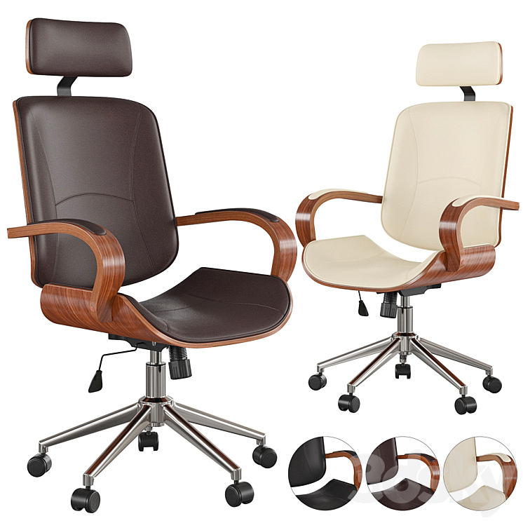 3DS MAX Office chair MLM611394 3DS Max