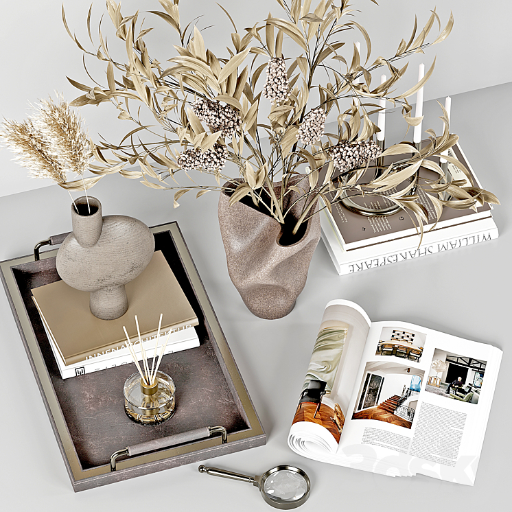 decorative set26 3D Model Free