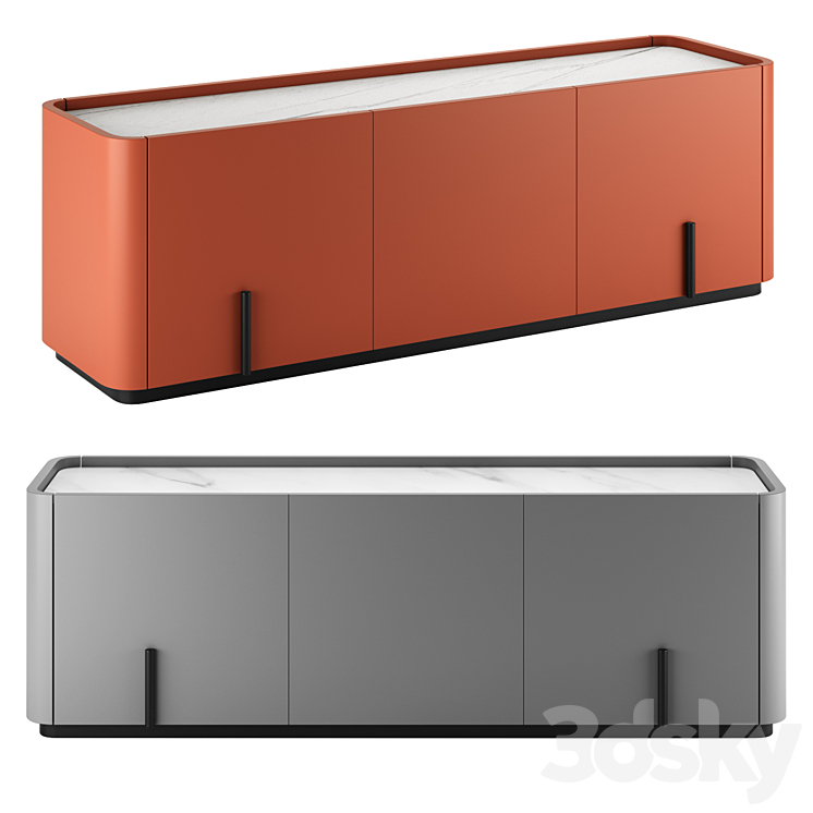 CAILLOU | Sideboard by Liu Jo Living Collection 3DS Max - thumbnail 1