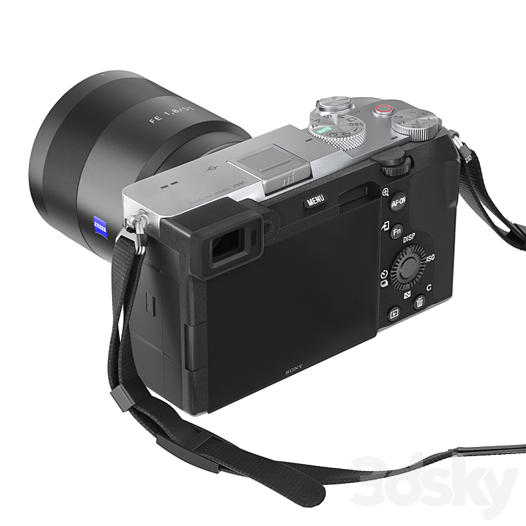 SONY a7C camera 3D Model