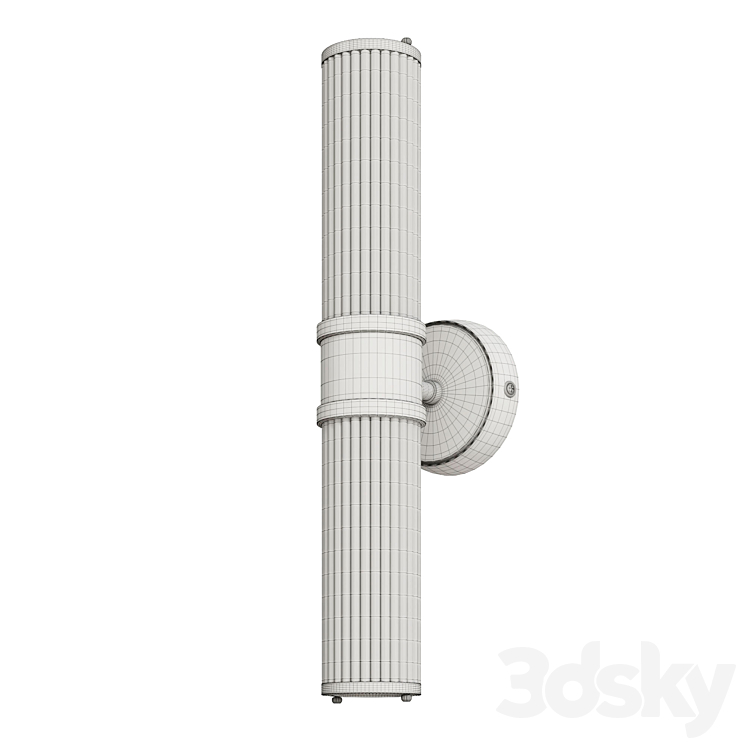 Wall Lamp Claridges Double 3D Model Free