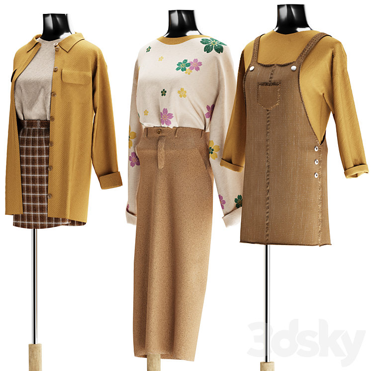 Mannequin Vol 028 3D Model