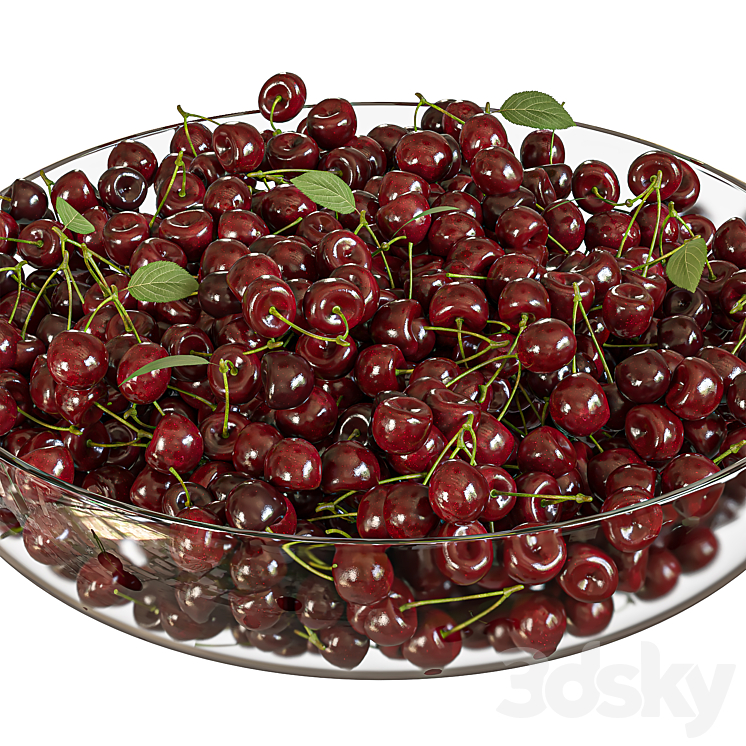 cherry dish 3D Model