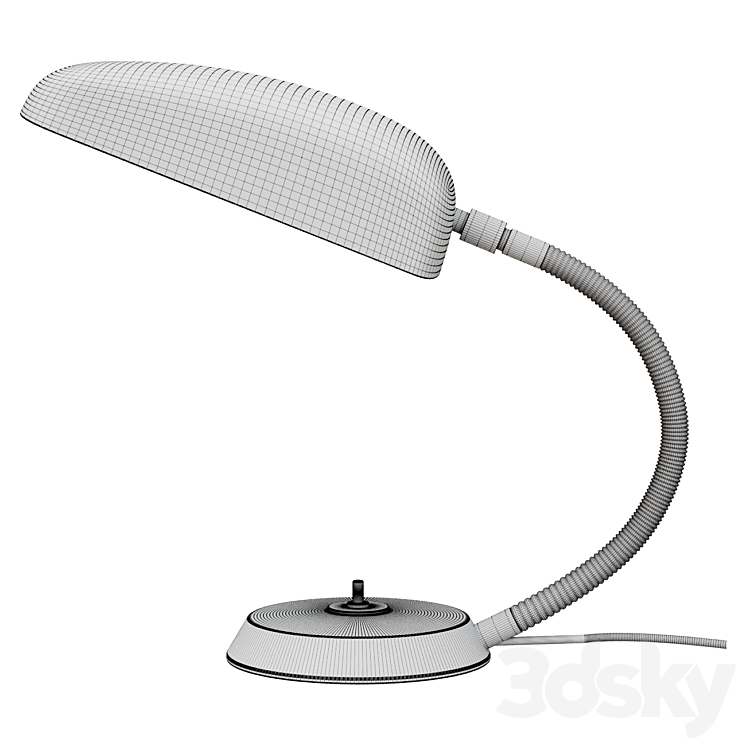 Table lamp GUBI COBRA BUREAULAMP 3D Model Free