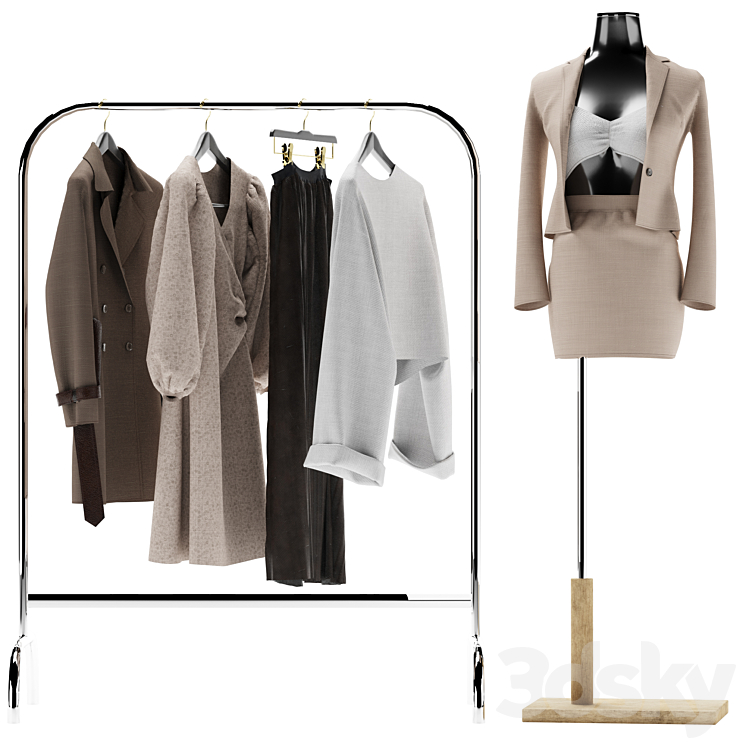 Mannequin Vol 029 3D Model