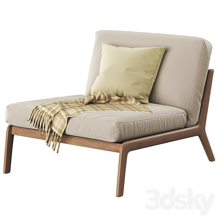 Sova Armchair 3D Model