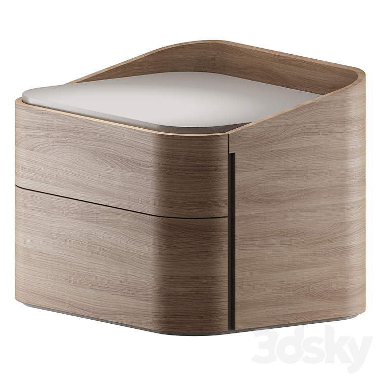 Bedside table Babila 3D Model