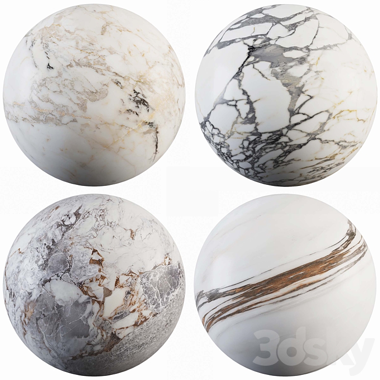 Collection Marble 61 3DS Max Model - thumbnail 1