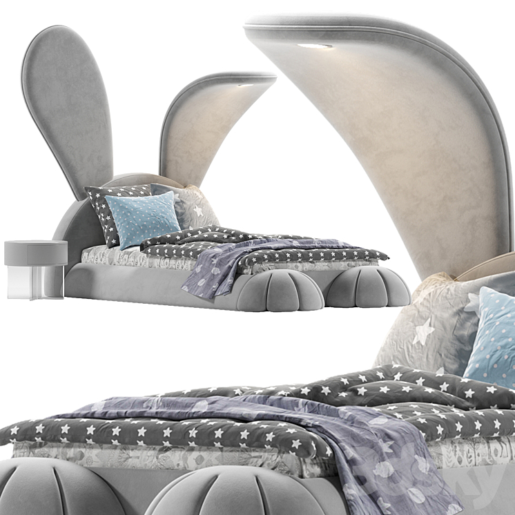 CIRCU - MR.BUNNY bed 3D Model