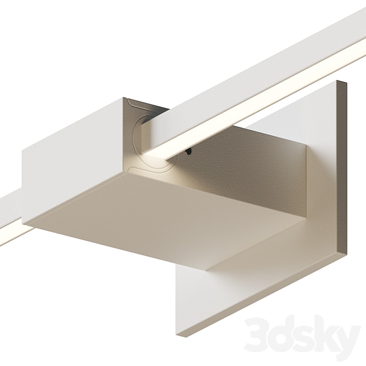 Z-Bar By Kenneth and Edmund For Koncept Lighting 3D Model