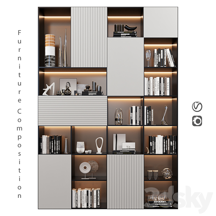 Furniture composition | 204 3D Model