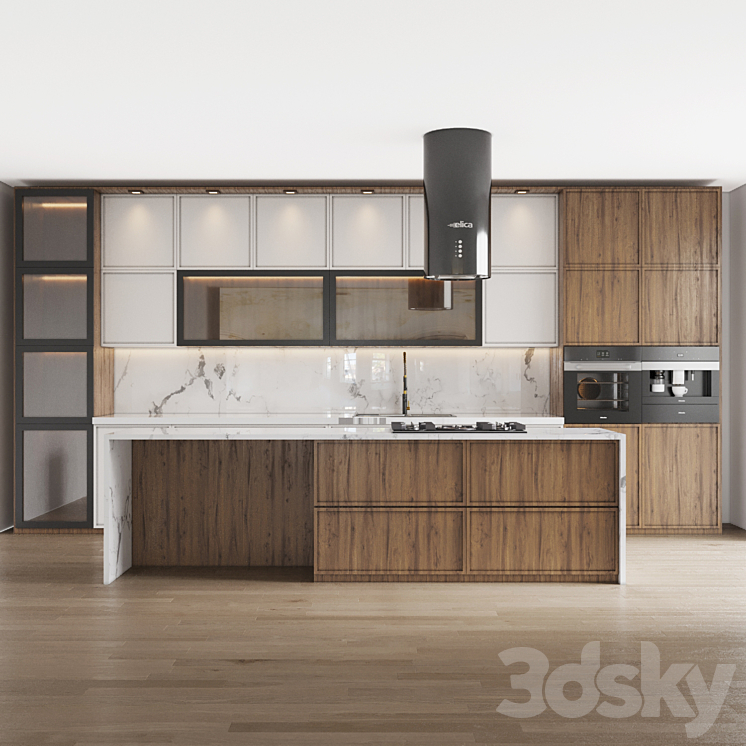 Kitchen 036 3DS Max Model - thumbnail 2