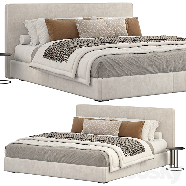 Poliform bruce bed Free Download
